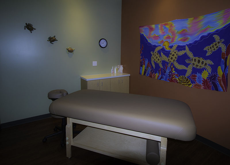Massage table in Goodyear, AZ day spa